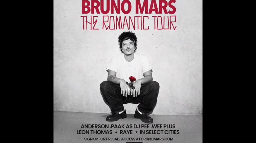Bruno Mars The Romantic Tour   Live Nation UK (1)